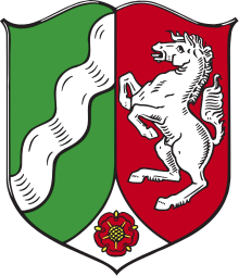 Coat of arms of North Rhine-Westphalia.svg