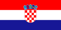 克羅埃西亞（Croatia）國旗