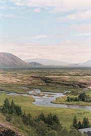 The Þingvellir Graben, a tectonic rift