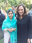 Harris and Malala Yousafzai (1 September 2015)