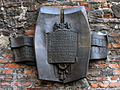 :Plaque commemorating the conferment of the honourable citizenship of Gdańsk to defenders of the Polish Post Office