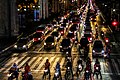 Bangkok traffic jam during rush hour, Thailand