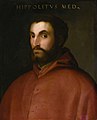 Portrait of Cardinal Ippolito de' Medici, bust length (by School of Cristofano dell'Altissimo).jpg