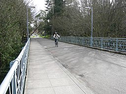 Bicycle on Ravenna Park Bridge