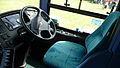 Southern Vectis 1103 Blackgang Chine (HW08 AOS), a Scania OmniCity. This is the driver's seat.}}