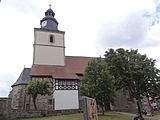 Deutsch: Kirche in Streufdorf, Thüringen