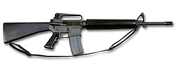 Thumbnail for File:M16A2 rightside noBG.jpg