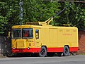 Trolleytruck KTG-1 in Saint Petersburg, Russia