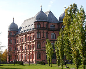 Gottesaue Castle in Karlsruhe