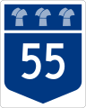 osmwiki:File:Saskatchewan Highway 55 (jct).svg