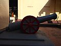 Small cannon at Ram Mandir, Arnala