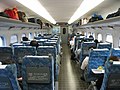 A view of cabin Shinkansen 700 Series