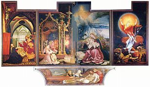 sebahagian daripada: Isenheim Altarpiece, first opening‎ 