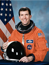 Texas Tech graduate Rick Husband, astronaut, the final commander of Space Shuttle Columbia, recipient of the Congressional Space Medal of Honor