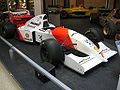 McLaren MP4/9 (1994, Mika Häkkinen's car) at the Musée Peugeot Sochaux in France