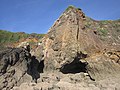 Falaises et grottes de la plage de la Source 3.