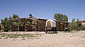 The restored Fort of Bluff, Utah, USA