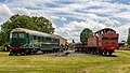 * Nomination: British Rail 18000 and GWR 5205 Class 5227 next to the turntable at Didcot Railway Centre --Mike Peel 07:15, 15 August 2024 (UTC) * * Review needed