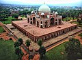 Humayun's tomb from above