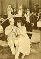 With Bebe Daniels in On the Fire, 1919