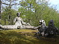 Sacro Bosco of Bomarzo, Sirene and two lions