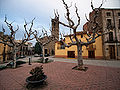 Plaça de l'església de Santa Llúcia de La Fuliola