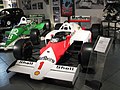 McLaren MP4/2B (1985, Niki Lauda's car) at the Porsche Museum in Stuttgart, Germany