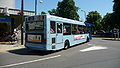 English: Metrobus 201 (SN03 WKU), a Dennis Lance SLF/Plaxton Pointer 2, turning out of The Broadway, Crawley, West Sussex, on route 2.