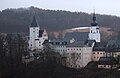 Schloss und Kirche vom Totenstein