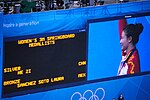 Thumbnail for File:2012 Summer Olympics Women's Springboard Victory Ceremony 3.jpg