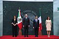 Letta meets Enrique Peña Nieto with their First Ladies