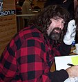 At a book signing in Dublin, Ireland, April 2007