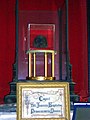 Photo of John's head, San Silvestro in Capite, Rome