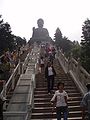 Big Buddha stairway