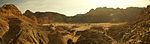 A panoramic image of a plateau in the Sinai Desert.