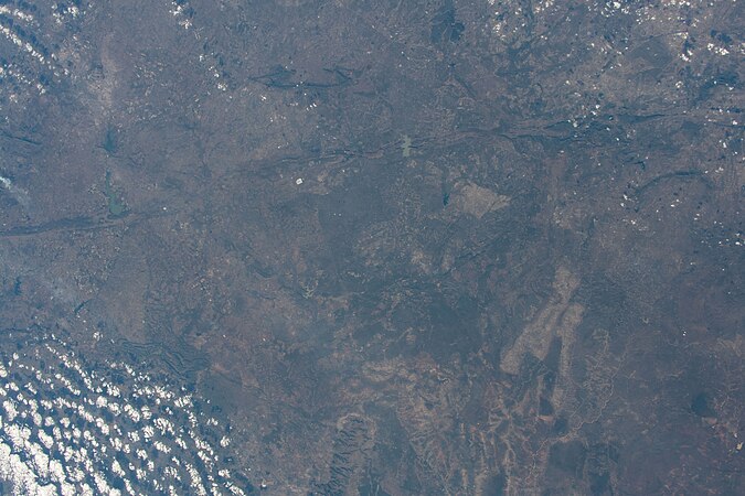 photo of landscape, Sebakwe River, Manyame River, towns Chitungwiza and Harare.