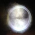 A smoke ring