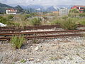 Stazione di Carrara-Avenza - Gruppo scambi lato La Spezia