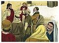 Luke 20:45-47 Jesus denounces the Pharisees