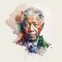 Thumbnail for File:Nelson Mandela in watercolour.png