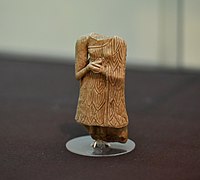 Headless statuette of a Sumerian female worshiper from Diyala Region, Iraq