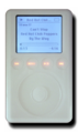 3rd generation iPod on a transparent background