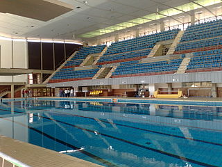 Public swimming pool in Palermo