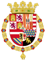 Royal Arms of Spain since 1558.