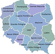 Voïvodies de Pologne depuis 1999.jpg