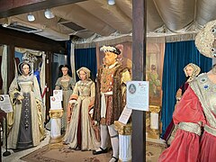 Potters Wax Museum Henry 8th and a few of his Wives.jpg