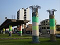 Lima metro old viaduct before its completion (2010).