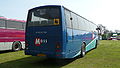 Southern Vectis 592 Compton Chine (G358 GJT), a Volvo B10M-62/Plaxton Paramount 3200. It wears the new version of Moss Motors livery.}}