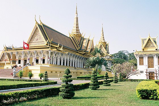 Throne Hall Royal Palace Cambodia