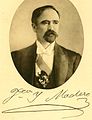 Madero photo portrait wearing Mexican presidential sash, with autograph